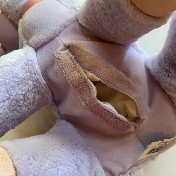 RARE 1990s Purple Pony Surprise Hasbro Plush Stuffed Animal 90s Girls Toy Collar - Picture 6 of 9